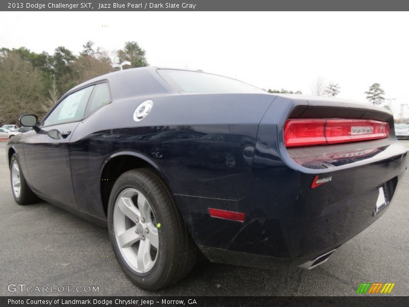 Jazz Blue Pearl / Dark Slate Gray 2013 Dodge Challenger SXT