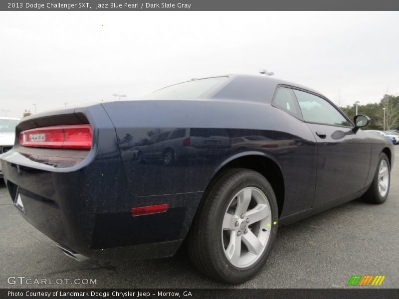 Jazz Blue Pearl / Dark Slate Gray 2013 Dodge Challenger SXT