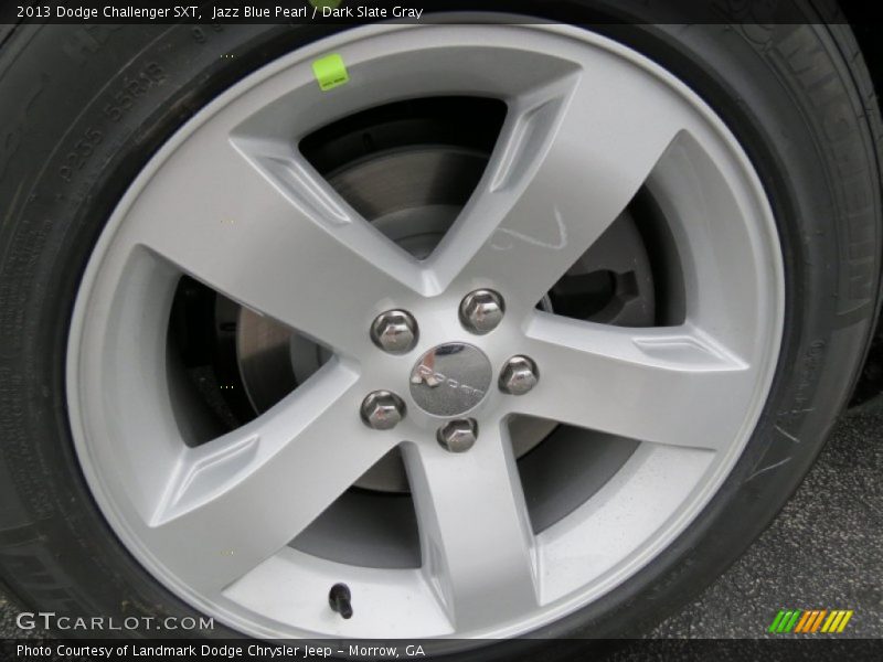 Jazz Blue Pearl / Dark Slate Gray 2013 Dodge Challenger SXT