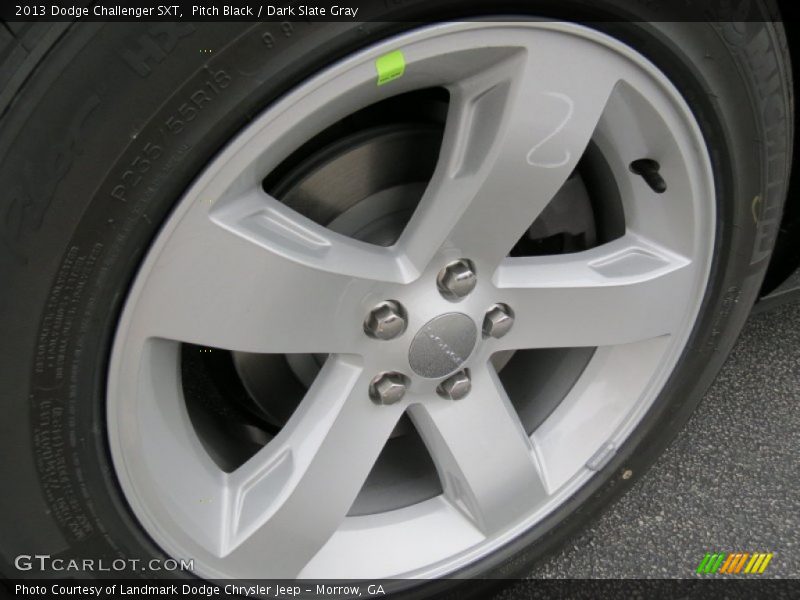 Pitch Black / Dark Slate Gray 2013 Dodge Challenger SXT