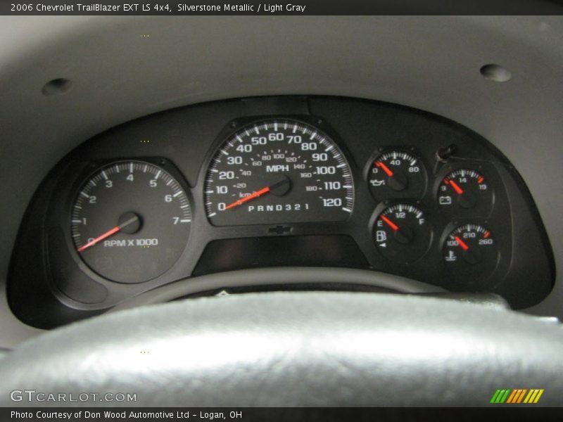 Silverstone Metallic / Light Gray 2006 Chevrolet TrailBlazer EXT LS 4x4