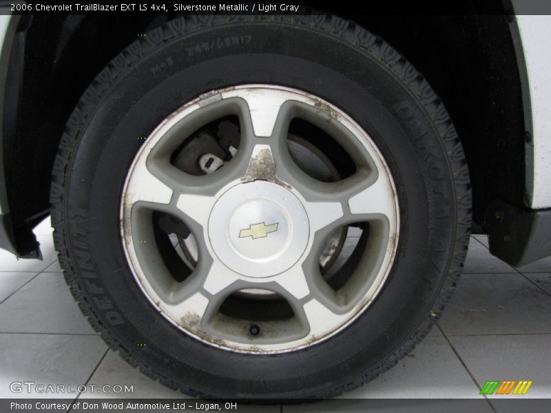 Silverstone Metallic / Light Gray 2006 Chevrolet TrailBlazer EXT LS 4x4