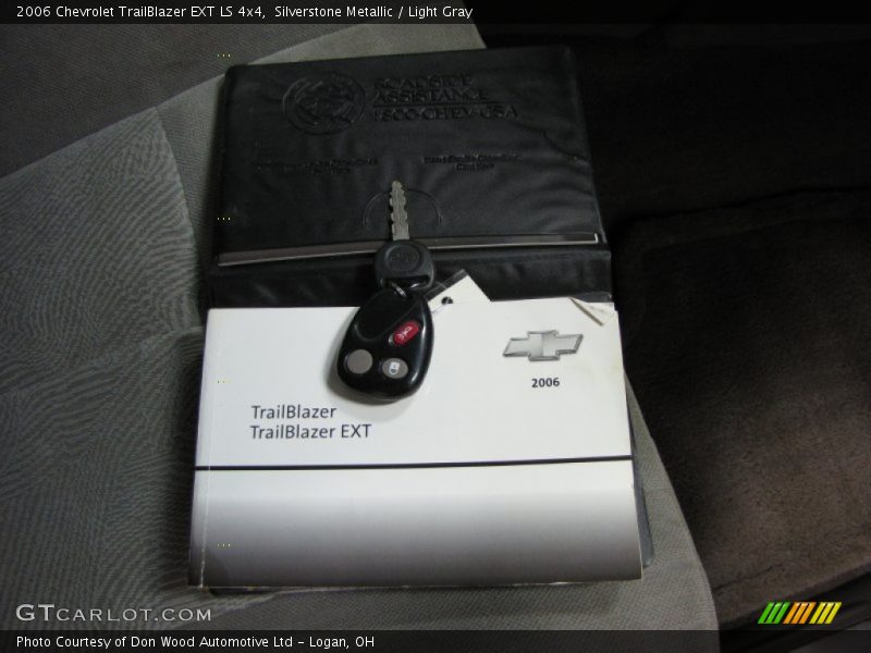 Silverstone Metallic / Light Gray 2006 Chevrolet TrailBlazer EXT LS 4x4
