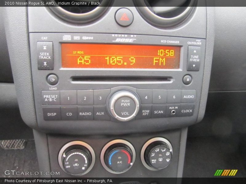Iridium Graphite / Black 2010 Nissan Rogue SL AWD