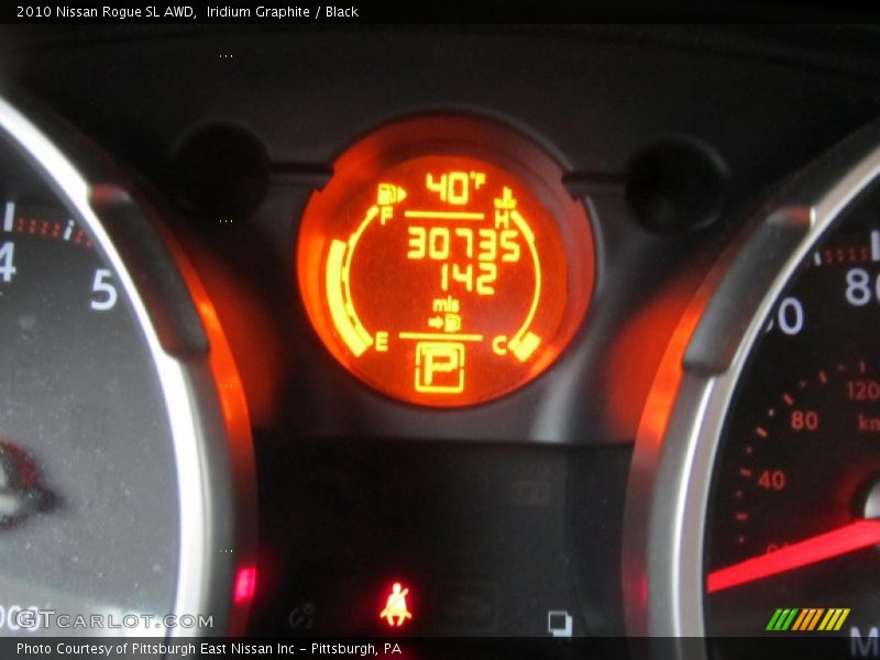 Iridium Graphite / Black 2010 Nissan Rogue SL AWD