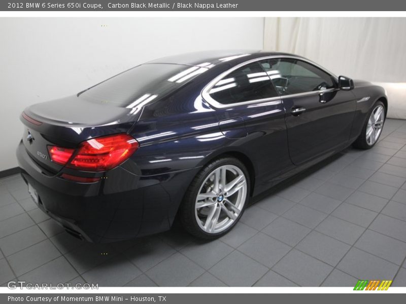  2012 6 Series 650i Coupe Carbon Black Metallic