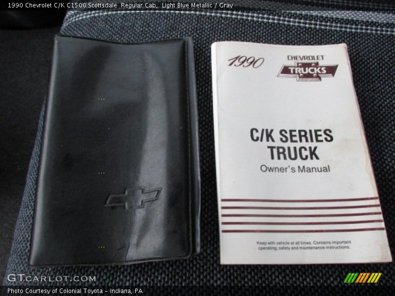 Books/Manuals of 1990 C/K C1500 Scottsdale  Regular Cab