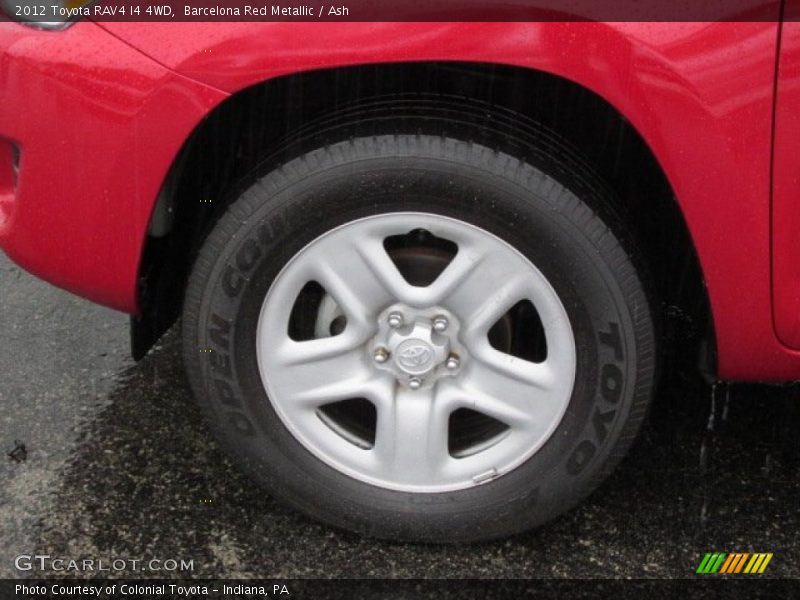Barcelona Red Metallic / Ash 2012 Toyota RAV4 I4 4WD