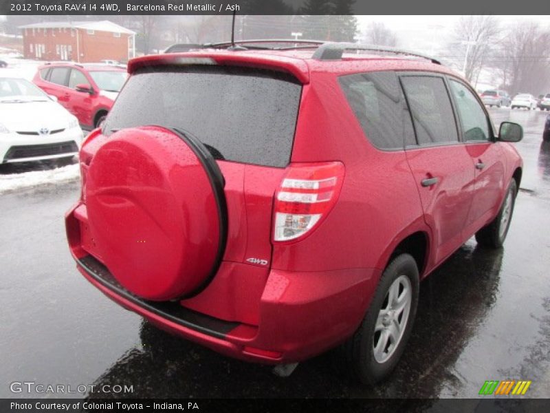 Barcelona Red Metallic / Ash 2012 Toyota RAV4 I4 4WD