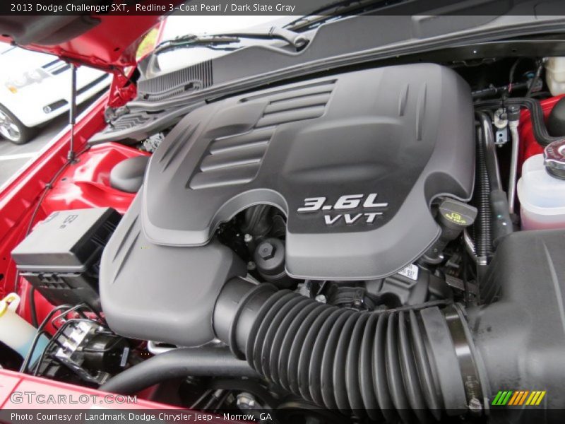 Redline 3-Coat Pearl / Dark Slate Gray 2013 Dodge Challenger SXT