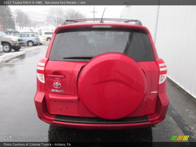 Barcelona Red Metallic / Ash 2012 Toyota RAV4 I4 4WD