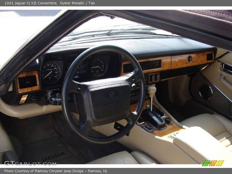 Oyster Metallic / Tan 1991 Jaguar XJ XJS Convertible