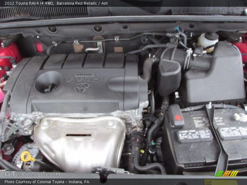 Barcelona Red Metallic / Ash 2012 Toyota RAV4 I4 4WD