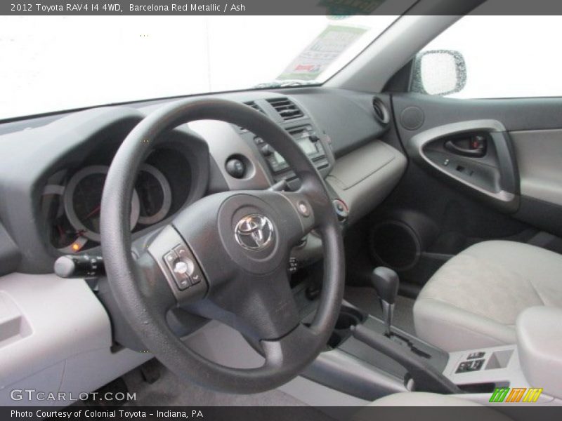 Barcelona Red Metallic / Ash 2012 Toyota RAV4 I4 4WD