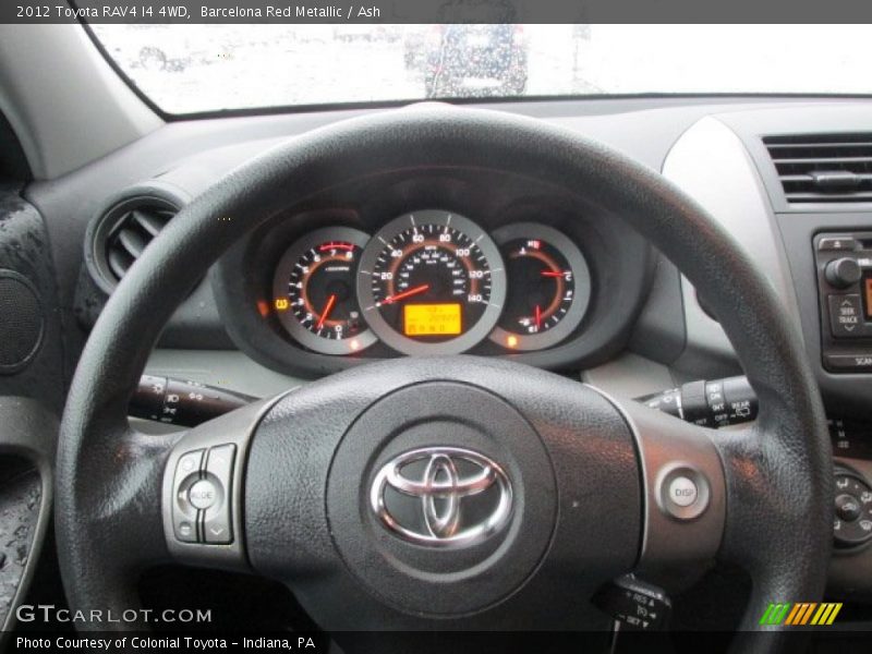 Barcelona Red Metallic / Ash 2012 Toyota RAV4 I4 4WD
