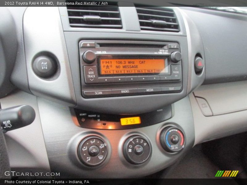 Barcelona Red Metallic / Ash 2012 Toyota RAV4 I4 4WD