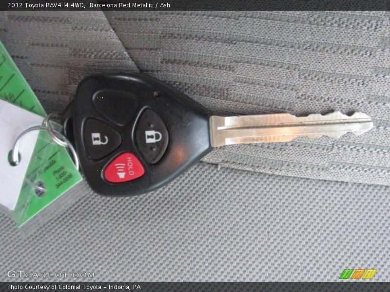 Barcelona Red Metallic / Ash 2012 Toyota RAV4 I4 4WD