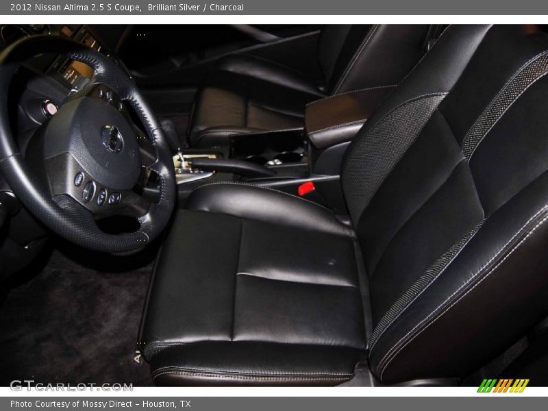 Brilliant Silver / Charcoal 2012 Nissan Altima 2.5 S Coupe
