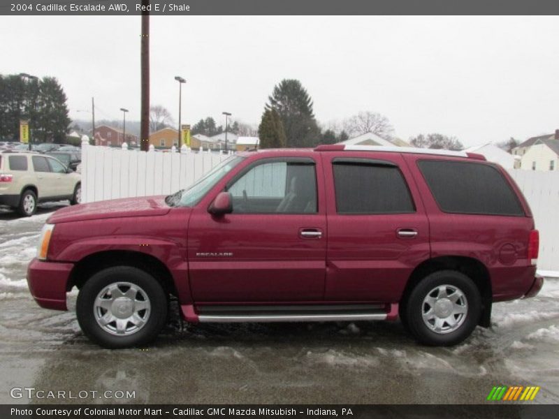 Red E / Shale 2004 Cadillac Escalade AWD