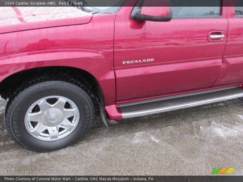 Red E / Shale 2004 Cadillac Escalade AWD