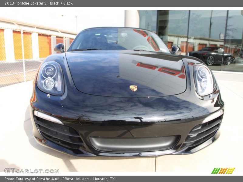 Black / Black 2013 Porsche Boxster S