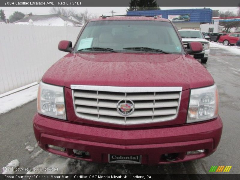 Red E / Shale 2004 Cadillac Escalade AWD
