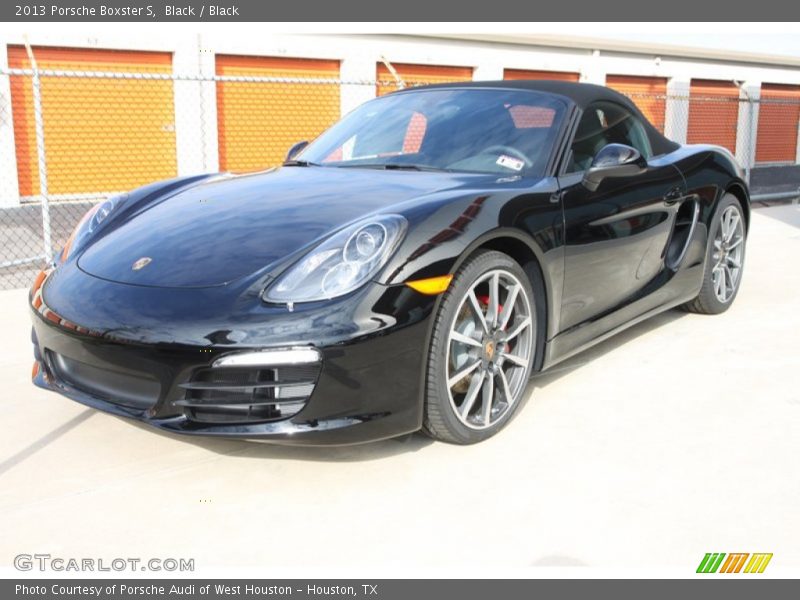 Black / Black 2013 Porsche Boxster S