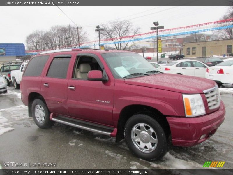 Red E / Shale 2004 Cadillac Escalade AWD