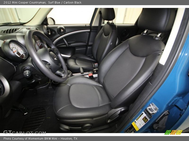 Surf Blue / Carbon Black 2012 Mini Cooper Countryman