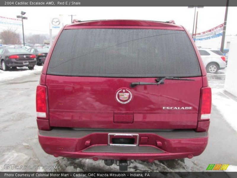 Red E / Shale 2004 Cadillac Escalade AWD