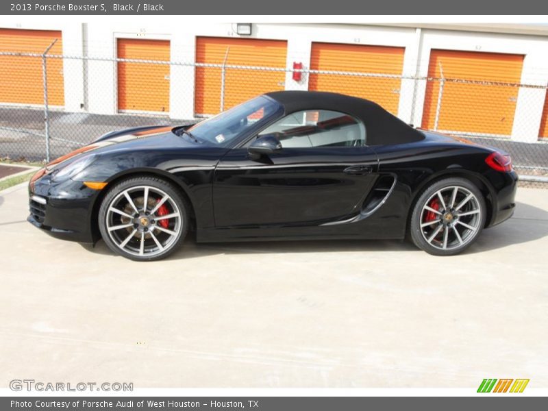  2013 Boxster S Black