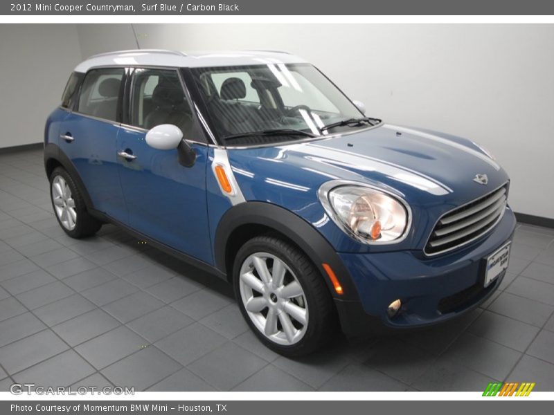 Surf Blue / Carbon Black 2012 Mini Cooper Countryman