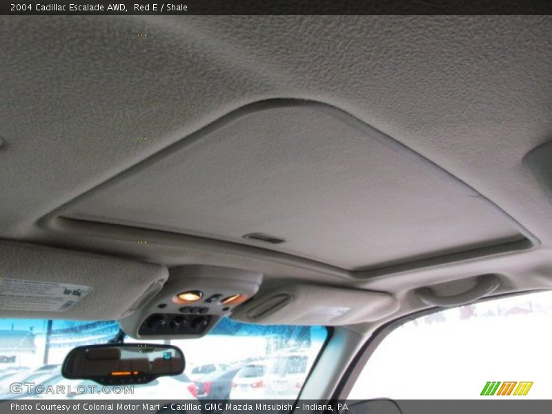 Red E / Shale 2004 Cadillac Escalade AWD