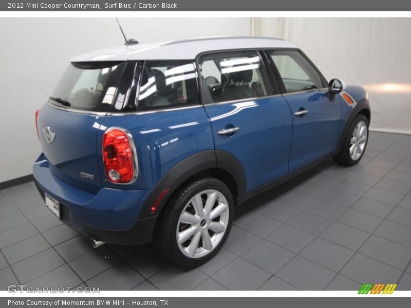 Surf Blue / Carbon Black 2012 Mini Cooper Countryman