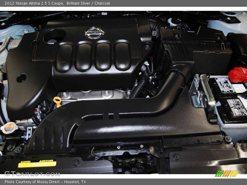 Brilliant Silver / Charcoal 2012 Nissan Altima 2.5 S Coupe