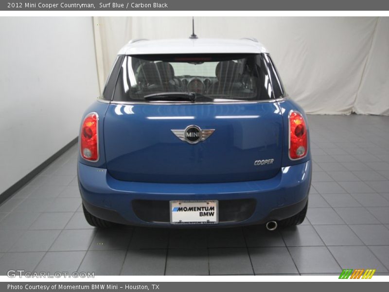 Surf Blue / Carbon Black 2012 Mini Cooper Countryman