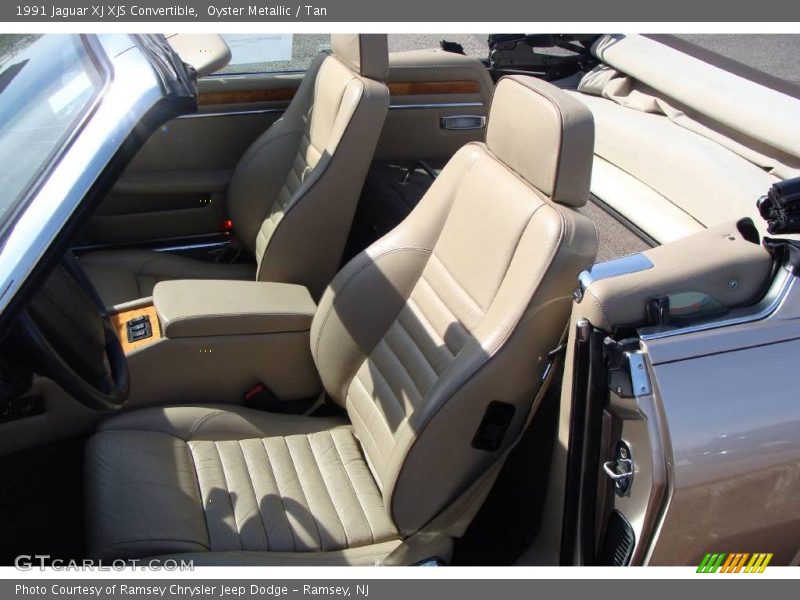 Oyster Metallic / Tan 1991 Jaguar XJ XJS Convertible