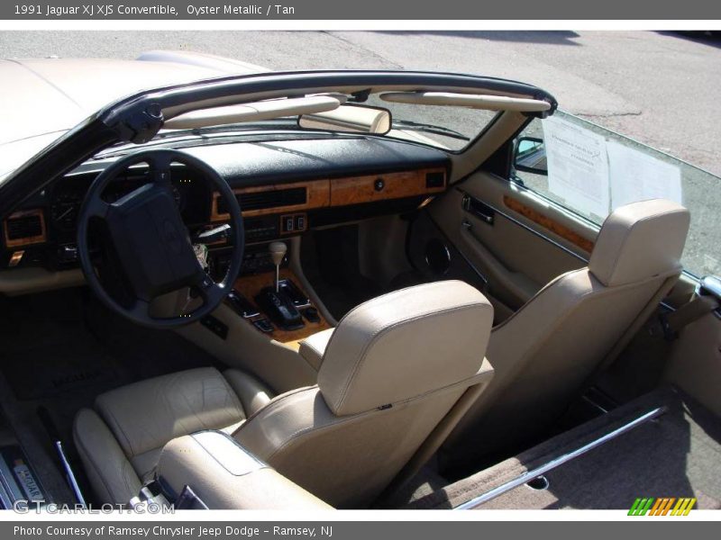 Oyster Metallic / Tan 1991 Jaguar XJ XJS Convertible