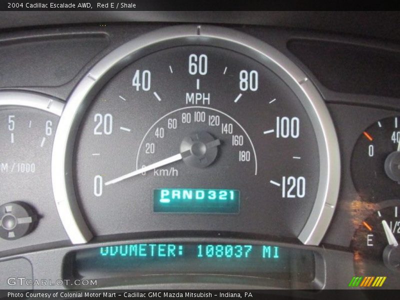 Red E / Shale 2004 Cadillac Escalade AWD