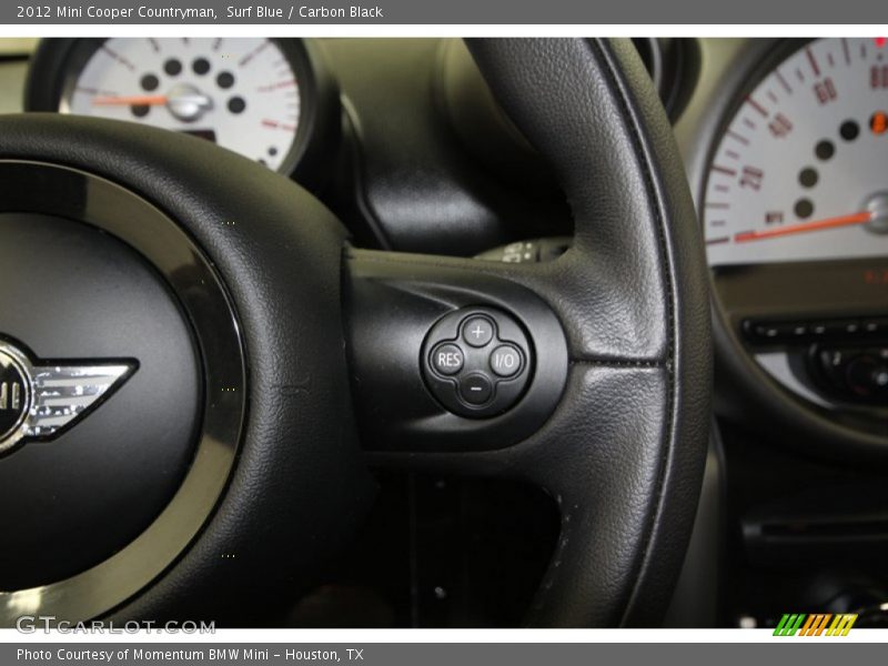 Surf Blue / Carbon Black 2012 Mini Cooper Countryman