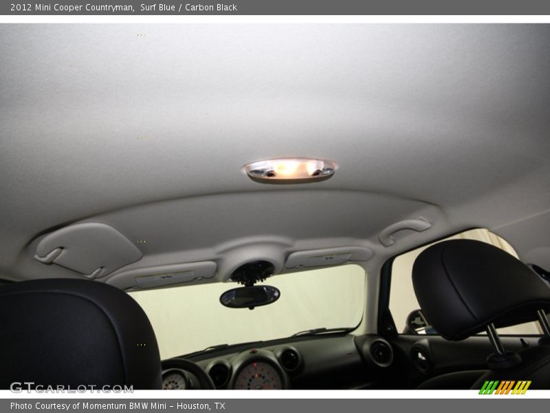 Surf Blue / Carbon Black 2012 Mini Cooper Countryman