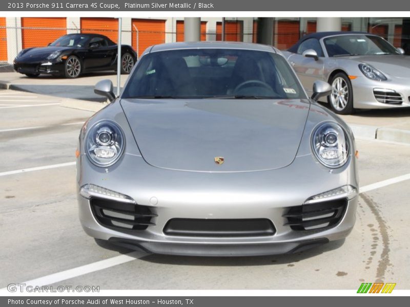  2013 911 Carrera 4S Coupe Platinum Silver Metallic