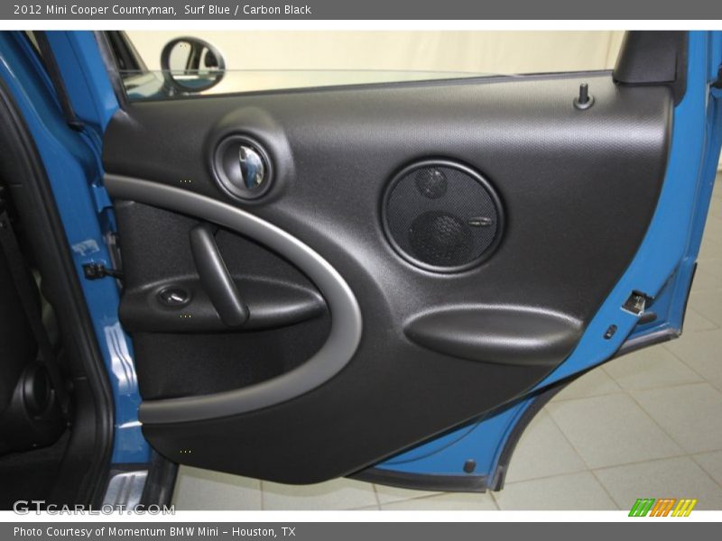 Surf Blue / Carbon Black 2012 Mini Cooper Countryman