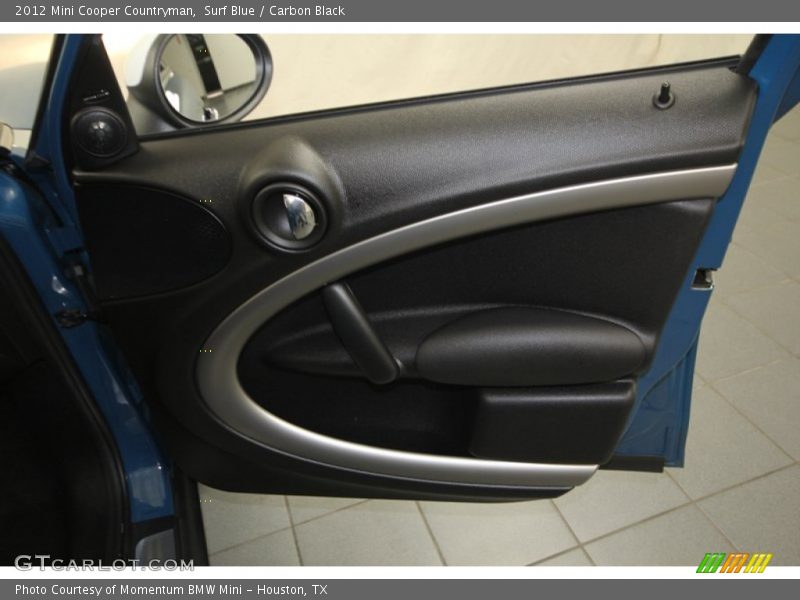Surf Blue / Carbon Black 2012 Mini Cooper Countryman