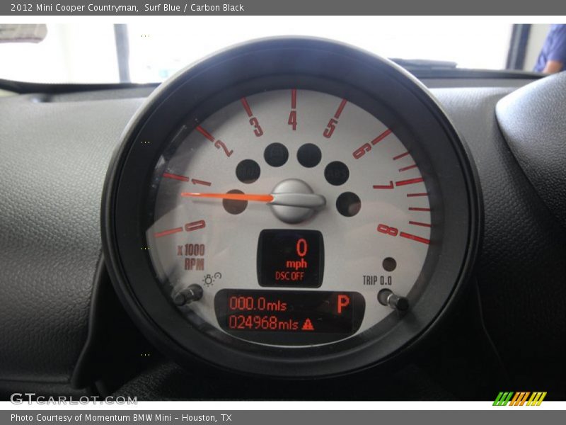 Surf Blue / Carbon Black 2012 Mini Cooper Countryman