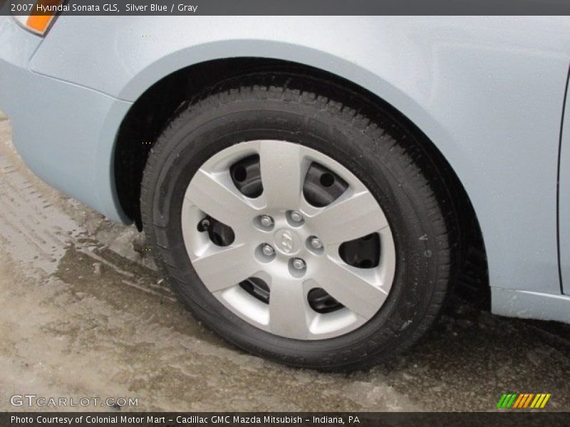 Silver Blue / Gray 2007 Hyundai Sonata GLS