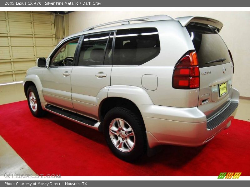 Silver Pine Metallic / Dark Gray 2005 Lexus GX 470