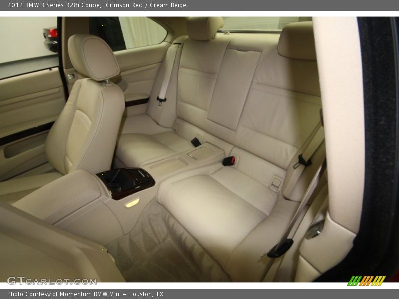 Rear Seat of 2012 3 Series 328i Coupe