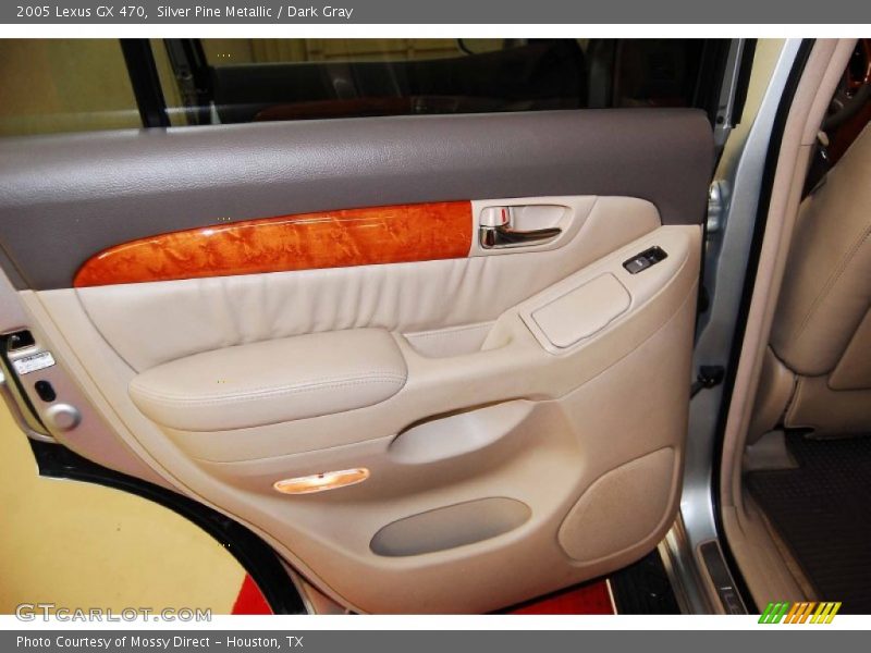 Silver Pine Metallic / Dark Gray 2005 Lexus GX 470