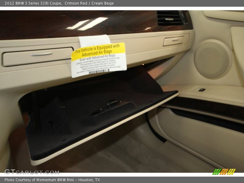 Crimson Red / Cream Beige 2012 BMW 3 Series 328i Coupe